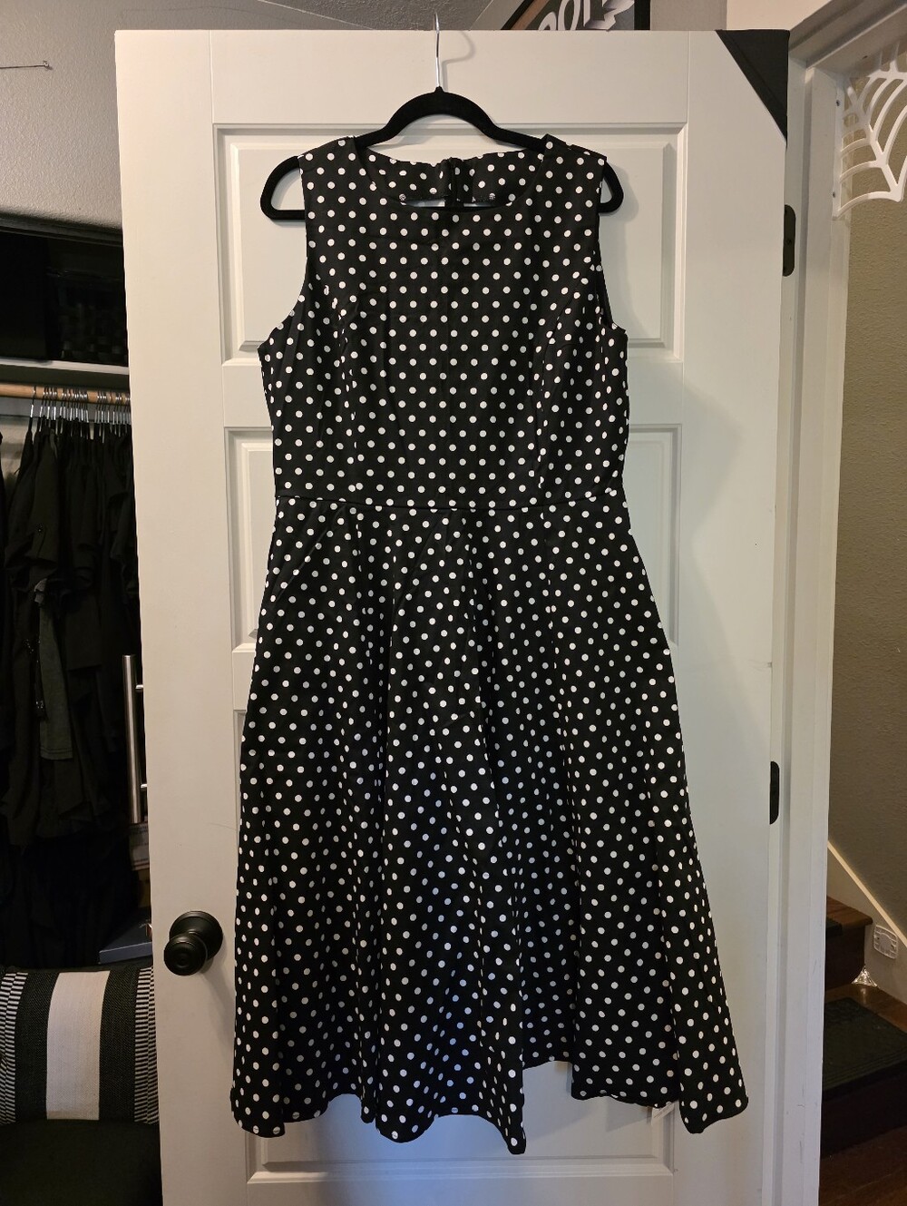 Polkadot Midi Dress